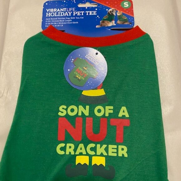 Vibrant Life PET Holiday TEE Size: S For Dogs:10-20 LB, Cats: Up to 15LB - Picture 6 of 7